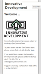 Mobile Screenshot of innovativedevelop.com